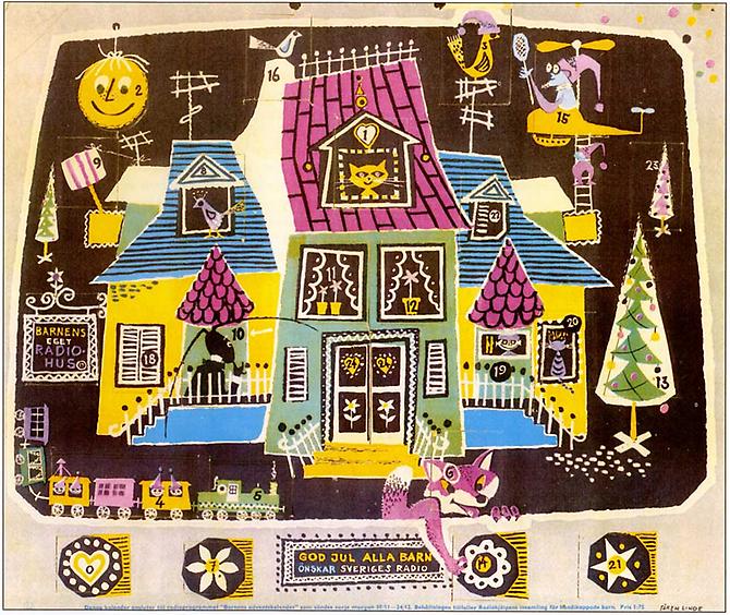 Sveriges Radios julkalender Barnens adventskalender 1957