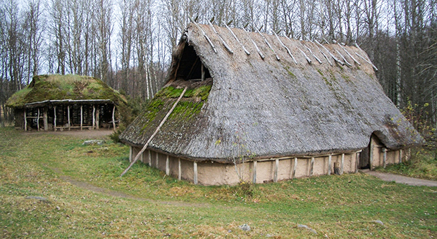 Hus från bronsåldern